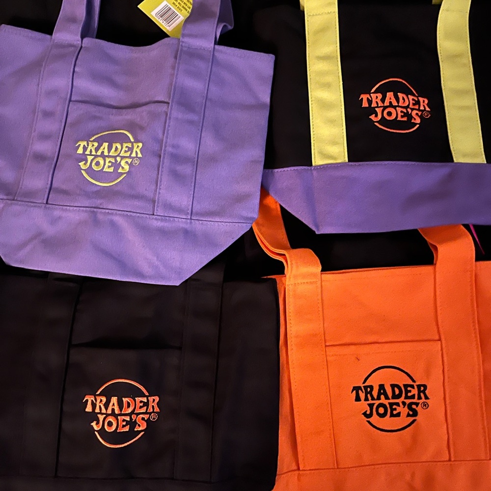 Colorful Tote Bag Set